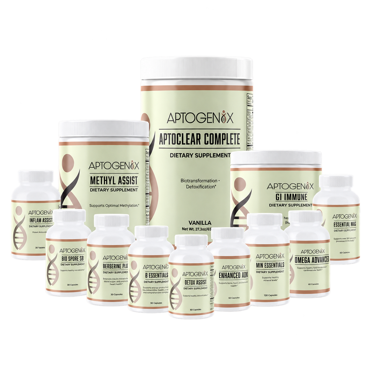 The Aptogenix product line